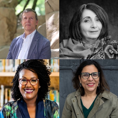 Juan Luis Mejía, Claudia Neira Bermudez, Marisol Schulz Manaut y Angela Wachuka en conversación