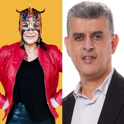 Lydia Cacho en conversación con Primitivo Olvera