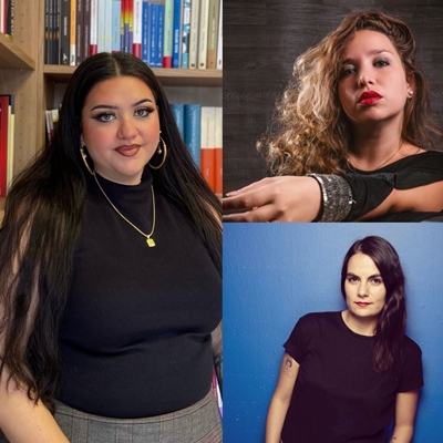 Rosa Ramírez Mazaheri and Elaine Vilar Madruga in conversation with Elvira Liceaga