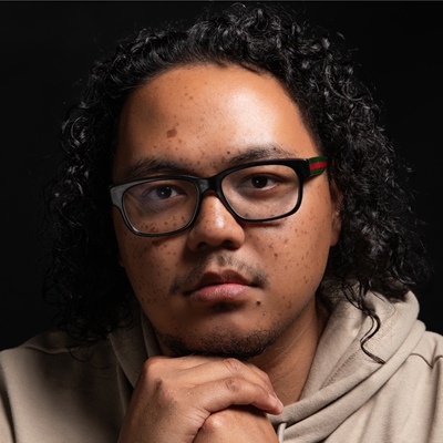 Adrian De Leon in conversation with Rowena Pedrena