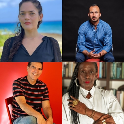 Cristina Bendek, Carlos Fonseca, Edmundo Paz Soldán and Mayra Santos-Febres