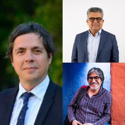 Serge Barbet and Carlos Rivadeneyra in conversation with Omar Zevallos