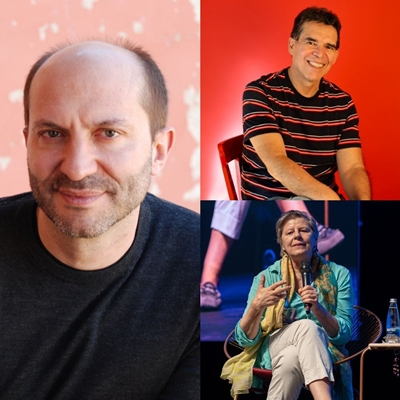 Carlos Granés and Edmundo Paz Soldán in conversation with Erna von der Walde