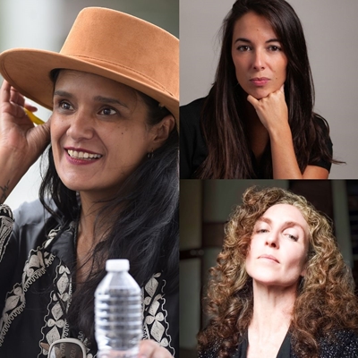 Alma Delia Murillo, Nerea Pallares and Alessandra Pinasco