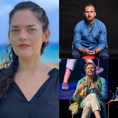 Cristina Bendek and Carlos Fonseca in conversation with Erna von der Walde