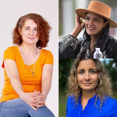 Liliana Blum and Alma Delia Murillo in conversation with Cecilia Barría