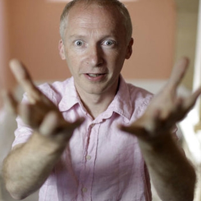 Marcus du Sautoy and Victoria Gould