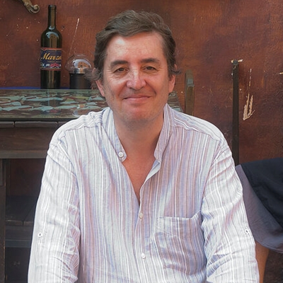 Luis García Montero and Juan Villoro in conversation with Esteban Carlos Mejia