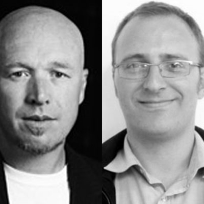 Aneirin Karadog and Martin Daws