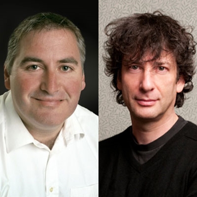 Neil Gaiman and Chris Riddell