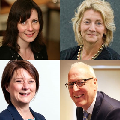 Peter Hennessy, Ruth Scurr, Leanne Wood, Rosie Boycott