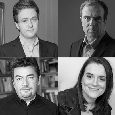 Bronwen Maddox, Peter Hitchens, David Aaronovitch, Johann Hari