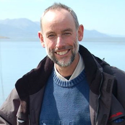 John Harrison talks to Francesca Rhydderch