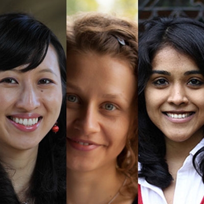 Julia Fan Li, Alexandra Grigore and Divya Venkatesh