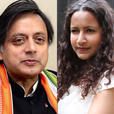 Shashi Tharoor and Sonia Faleiro