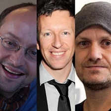 Lenny Abrahamson, Ed Guiney and Malcolm Campbell