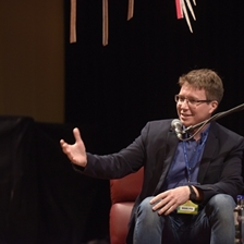 Miguel Pita in conversation with Liliet Heredero