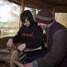 Craft Demonstration from Ruskin Mill Students
