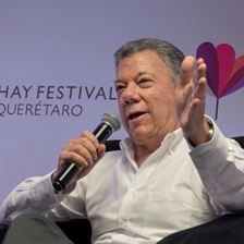 El País Platform. Juan Manuel Santos in conversation with Javier Moreno