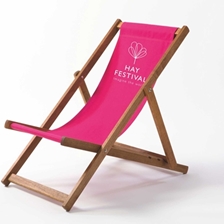 Limited Edition Hay Festival Deckchair