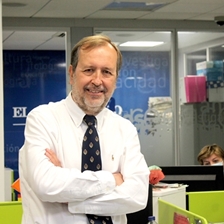 Enrique Laborde, Leyre Bozal and Ángel Gonzalez Pieras in conversation
