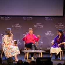 ​Booker Prize International Winners 2022: Geetanjali Shree  and Daisy Rockwell in conversation with Viv Groskop