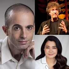 Neil Gaiman and Yuval Noah Harari talk to Sevgil Musayeva (digital event)