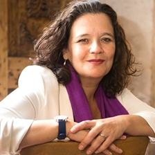Cristina Fuentes La Roche, Pilar Reyes and Lina Rodríguez in conversation with David Lara