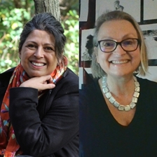 Sita Brahmachari and Natalie Sirett