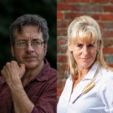 George Monbiot and Minette Batters
