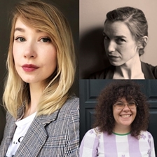 Violeta Gil, Aida González Rossi and Margaryta Yakovenko