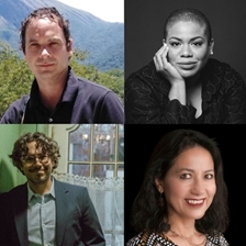 Pedro Favaron, Mariela Noles Cotito and Roberto Zariquiey in conversation with Karina Pacheco