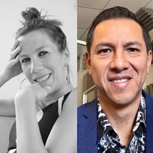 Gonzalo Cañellas and María Toro in conversation with Marcos Manrique