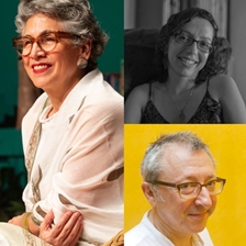 Margarita Valencia and Paula Andrea Marín in conversation with Paco Goyanes