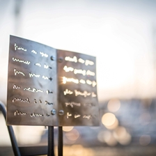 Rachel Dawson, Malachy Owain Edwards, Megan Angharad Hunter and Kandace Siobhan Walker talk to Leusa Llewelyn