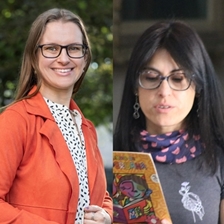 Cécile Blouin y Carla Galdós