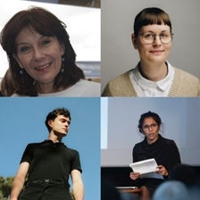 Mererid Hopwood with Gianna Olinda Cadonau, Pol Guasch and Maarja Pärtna