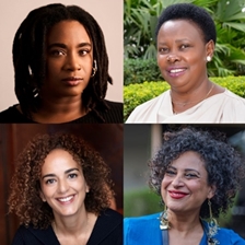 Ayanna Lloyd Banwo, Goretti Kyomuhendo and Leïla Slimani in conversation with Aleya Kassam