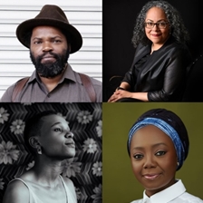 Ntone Edjabe, Prof. Tanya Hernández and Rosie Olang in conversation with Ayisha Osori