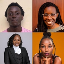 Keith Ang'ana, Christine Mungai and Faith Odhiambo in conversation with Wanjeri Gakuru