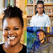 Wanjiru Koinange, Maureen Mumbua and Dennis Maina in conversation