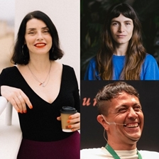 Mar García Puig and Mariana Matija in conversation with Felipe Rosete