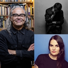 Joselo Rangel and Lázaro Cristóbal Comala in conversation with Elvira Liceaga