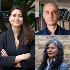 Arwa Mahdawi and Rodolfo Sánchez-Aizcorbe in conversation with Natalia Sobrevilla