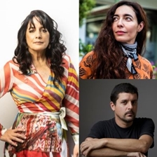 Patricia del Río y Fernanda Trías en conversación con Dante Trujillo