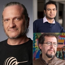 Dario Sztajnszrajber in conversation with Daniel Mitma and Jorge Jaime Valdez