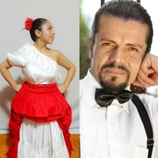 Workshop on Afro-Peruvian zapateo with Karen Jara and Juan Felipe Miranda
