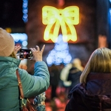 Hay-on-Wye Christmas Lights switch-on