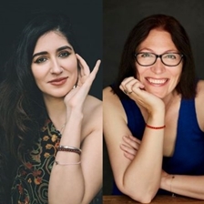 Nikita Gill and Natalie Haynes