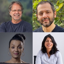 Mia Couto, Omar El Akkad and Nesrine Malik in conversation with Camila Osorio